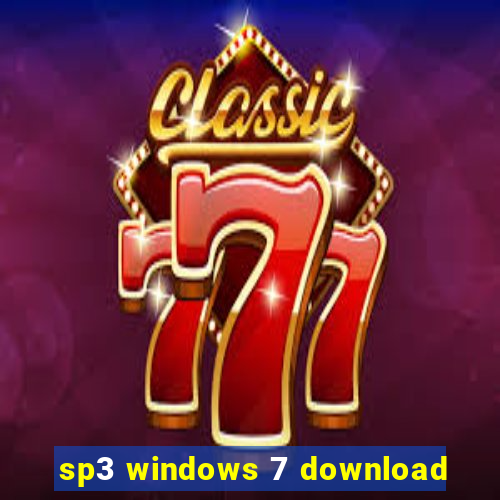 sp3 windows 7 download